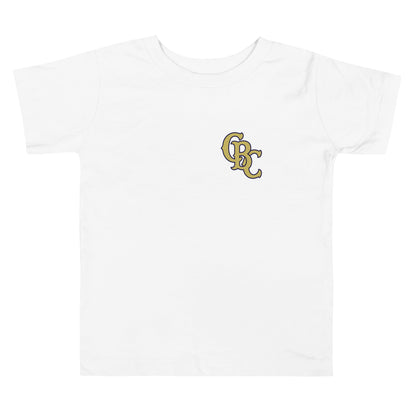 Performance | Toddler T-Shirt | Cougar Baseball Club | CBC Gold Logo