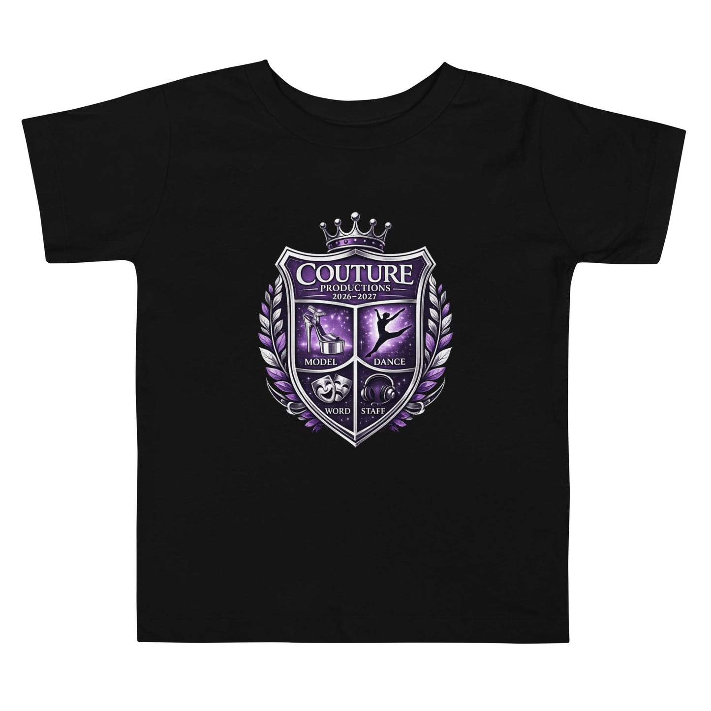 Performance | Toddler T-Shirt | Couture Productions | Couture Shield Logo