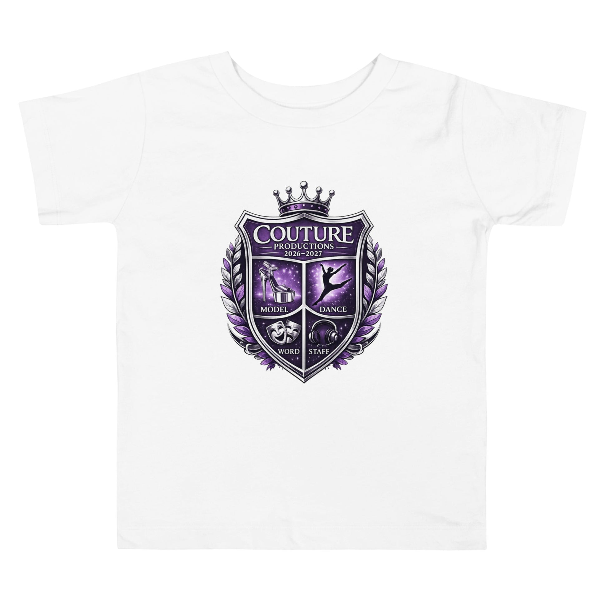 Performance | Toddler T-Shirt | Couture Productions | Couture Shield Logo