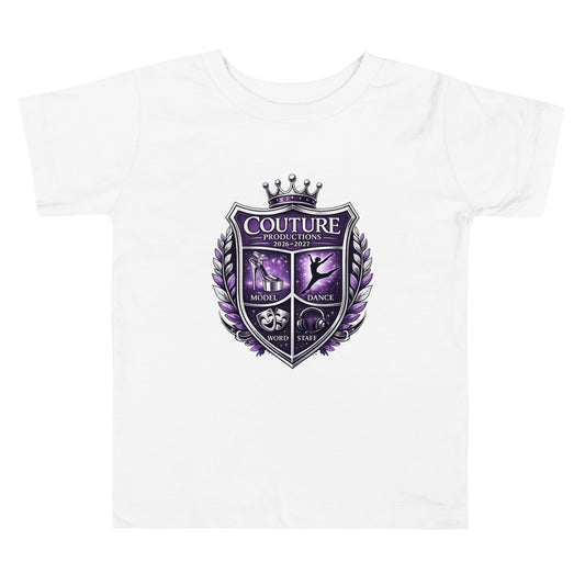 Performance | Toddler T-Shirt | Couture Productions | Couture Shield Logo