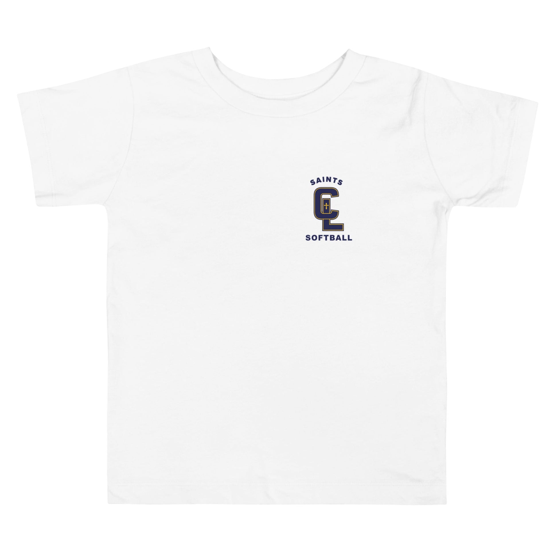 Performance | Toddler T-Shirt | Crean Lutheran Softball | Navy CL Softball Logo