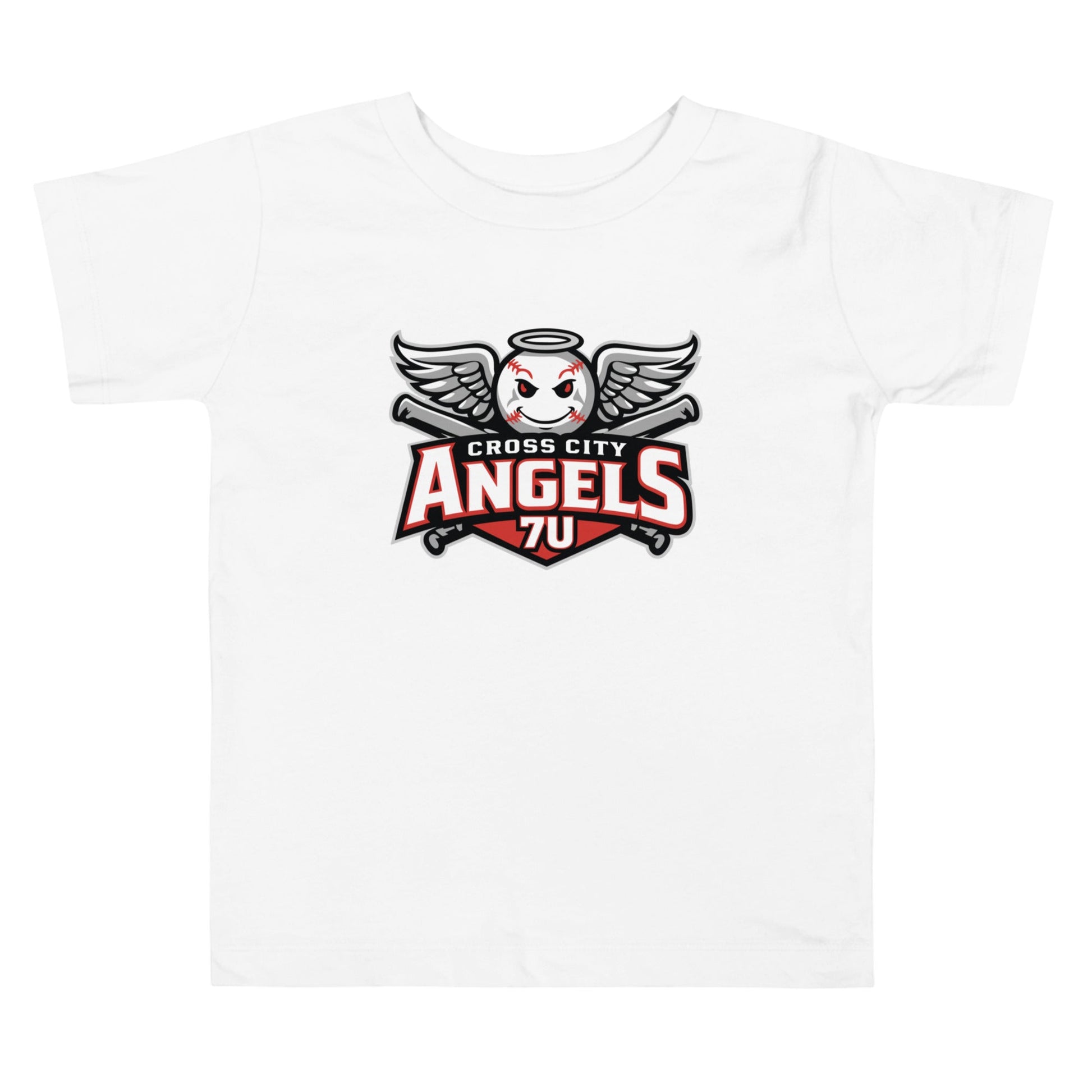Performance | Toddler T-Shirt | Cross City Angels | Winged Guardian Logo