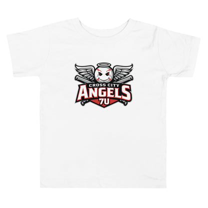 Performance | Toddler T-Shirt | Cross City Angels | Winged Guardian Logo