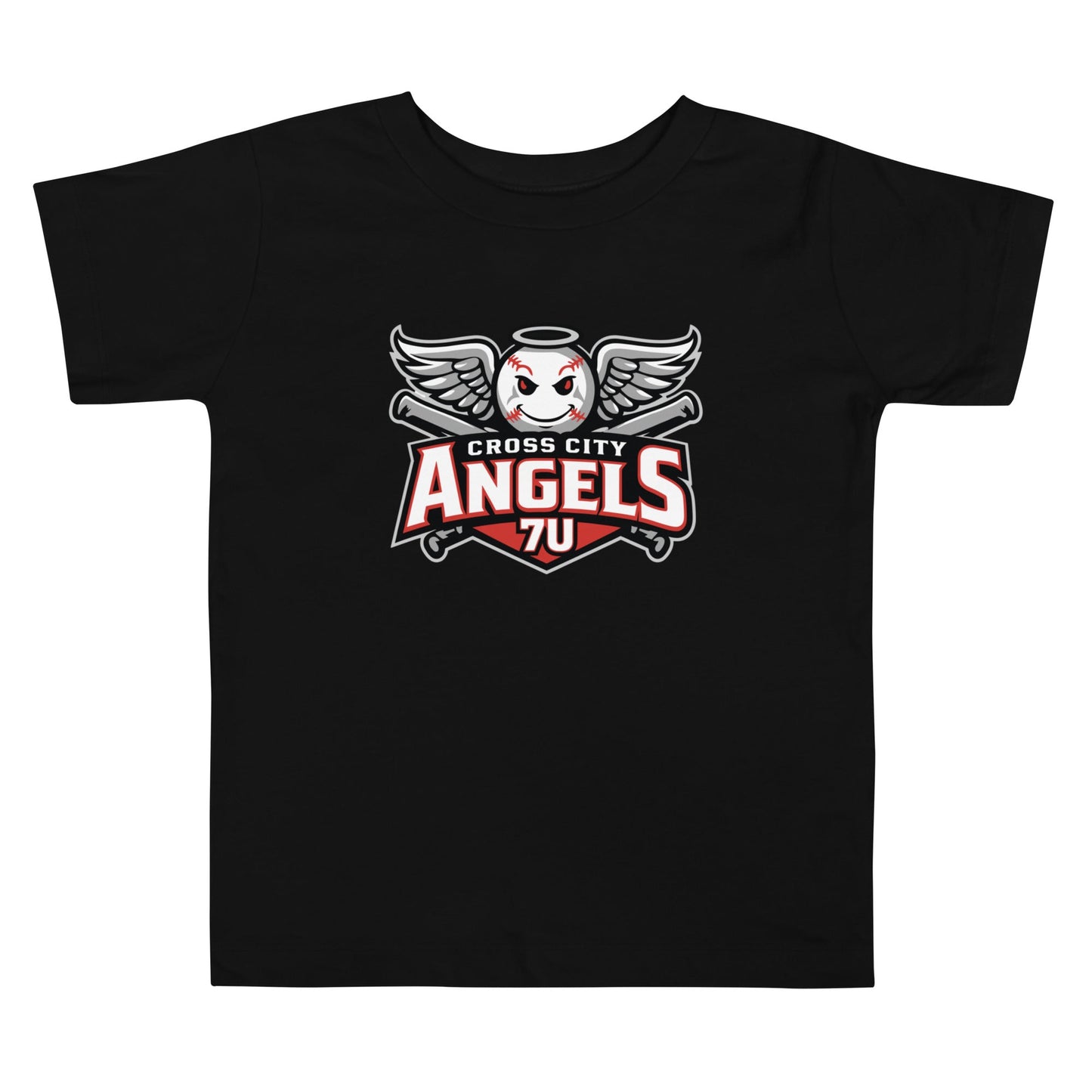 Performance | Toddler T-Shirt | Cross City Angels | Winged Guardian Logo