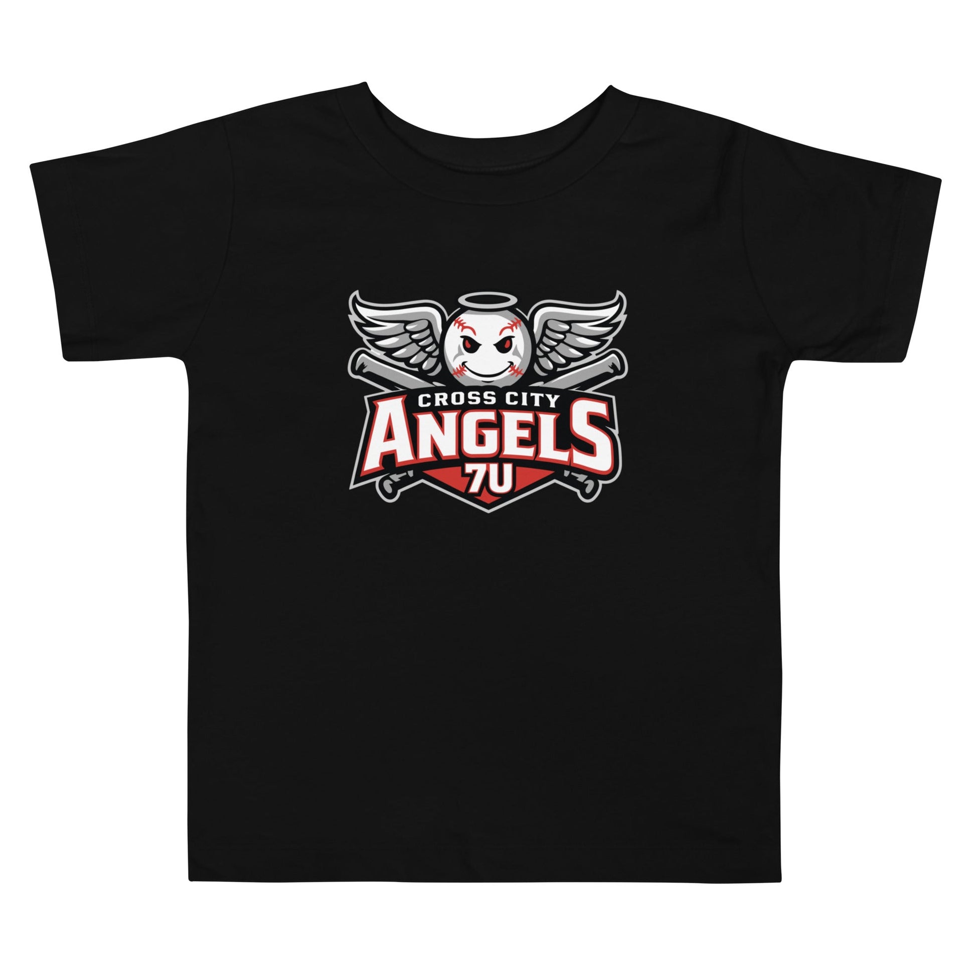 Performance | Toddler T-Shirt | Cross City Angels | Winged Guardian Logo
