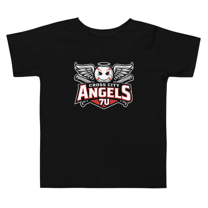 Performance | Toddler T-Shirt | Cross City Angels | Winged Guardian Logo