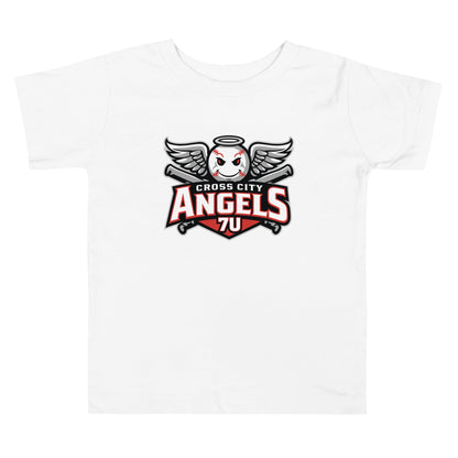 Performance | Toddler T-Shirt | Cross City Angels | Winged Guardian Logo