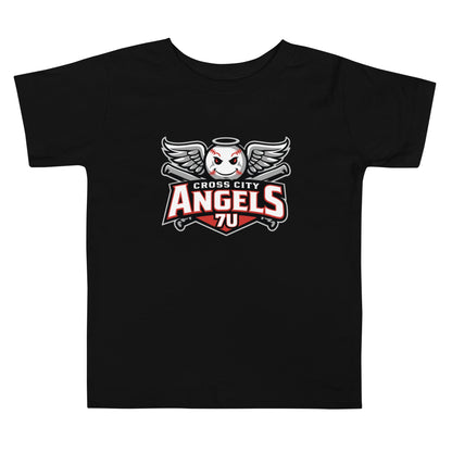 Performance | Toddler T-Shirt | Cross City Angels | Winged Guardian Logo