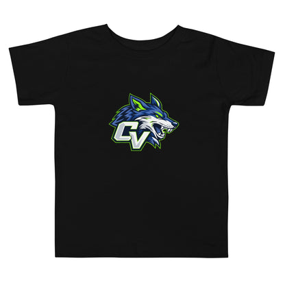 Performance | Toddler T-Shirt | Cumberland Valley Coyotes Football | Crest Logo