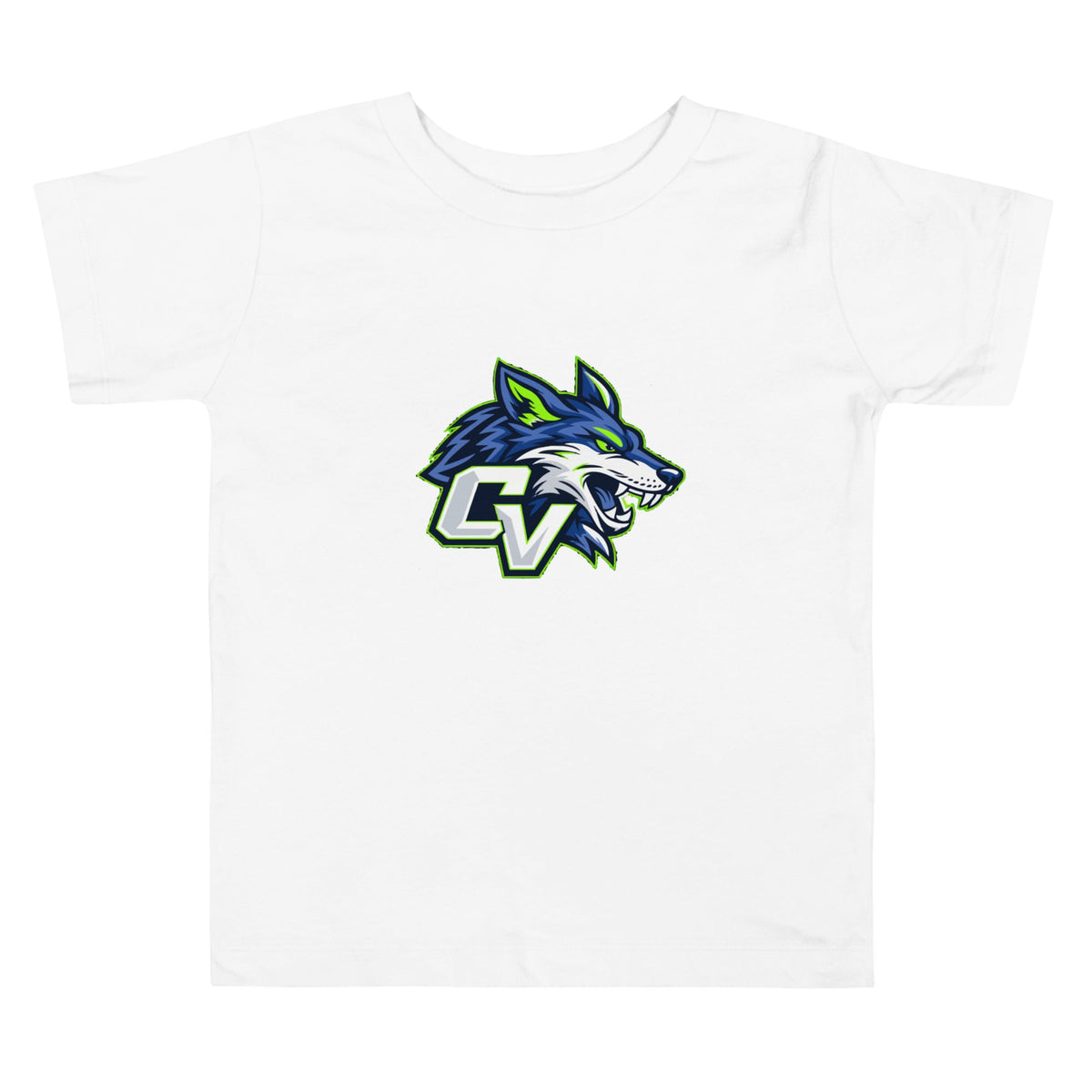 Performance | Toddler T-Shirt | Cumberland Valley Coyotes Football | Crest Logo