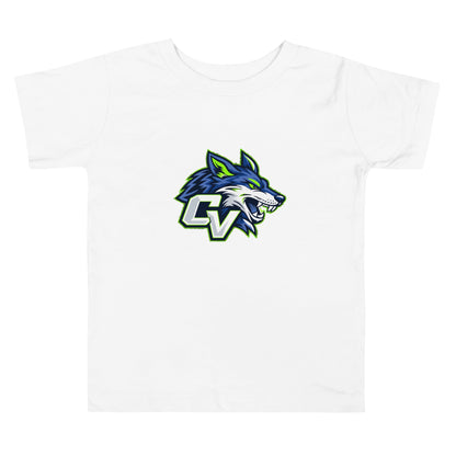 Performance | Toddler T-Shirt | Cumberland Valley Coyotes Football | Crest Logo