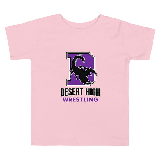 Performance | Toddler T-Shirt | Desert High Scorpions | Crest Logo