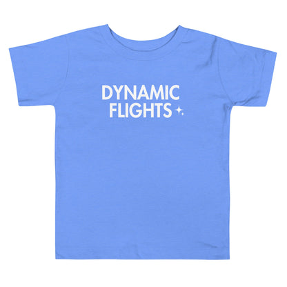 Performance | Toddler T-Shirt | Dynamic Flights Gymnastics | Alt Logo