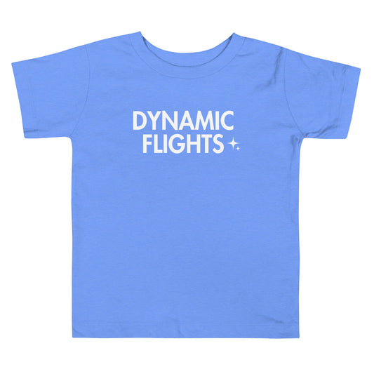 Performance | Toddler T-Shirt | Dynamic Flights Gymnastics | Alt Logo