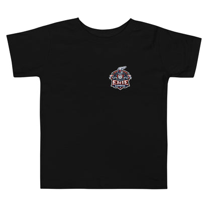 Performance | Toddler T-Shirt | Erie Express Football | Badge Logo