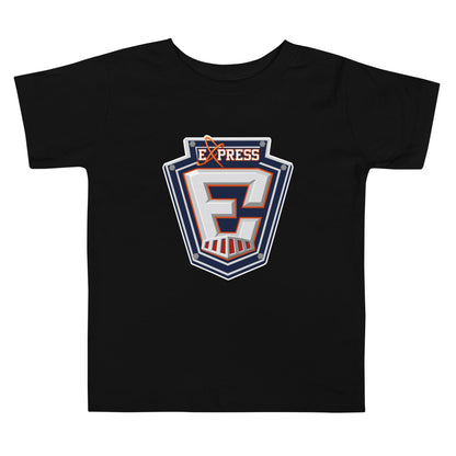 Performance | Toddler T-Shirt | Erie Express Football | E Badge Logo