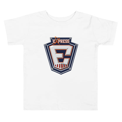Performance | Toddler T-Shirt | Erie Express Football | E Badge Logo