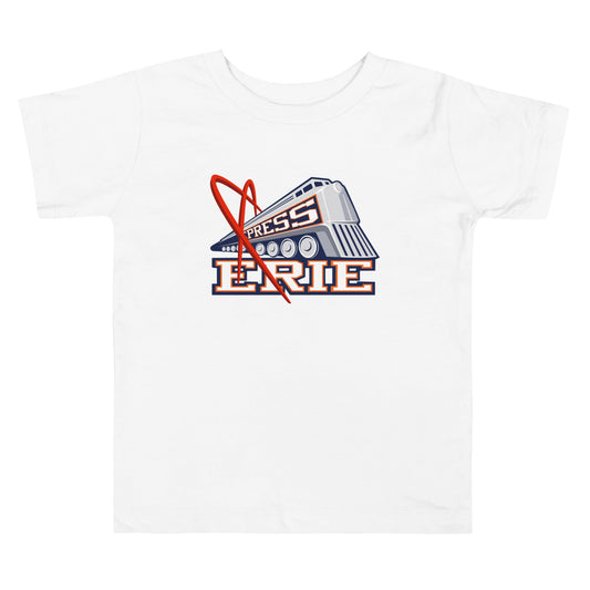Performance | Toddler T-Shirt | Erie Express Football | Locomotive Logo
