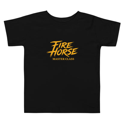 Performance | Toddler T-Shirt | Fire Horse Masters | Modern Script Logo