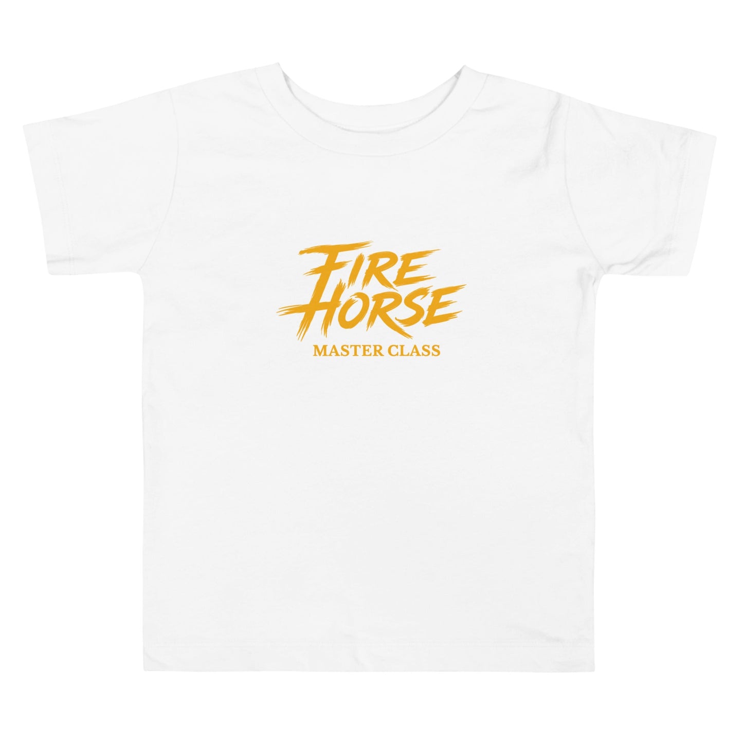 Performance | Toddler T-Shirt | Fire Horse Masters | Modern Script Logo
