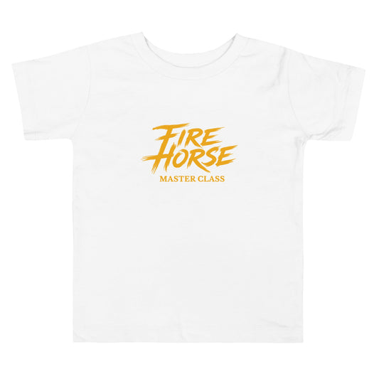 Performance | Toddler T-Shirt | Fire Horse Masters | Modern Script Logo