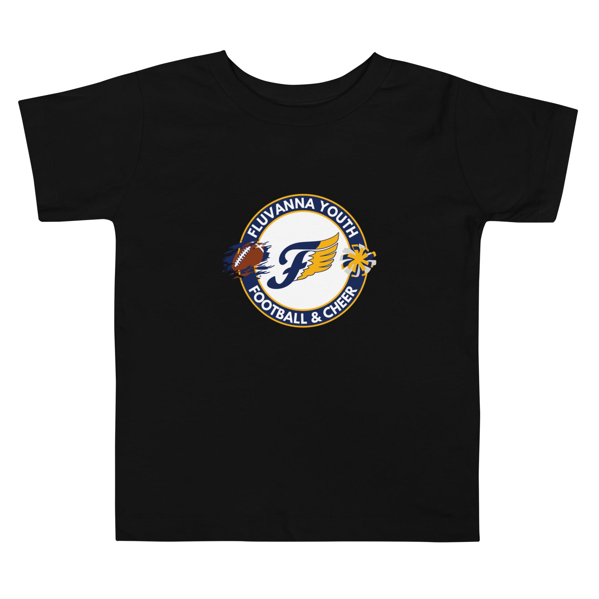 Performance | Toddler T-Shirt | Fluvanna Youth Football and Cheer | Badge Logo