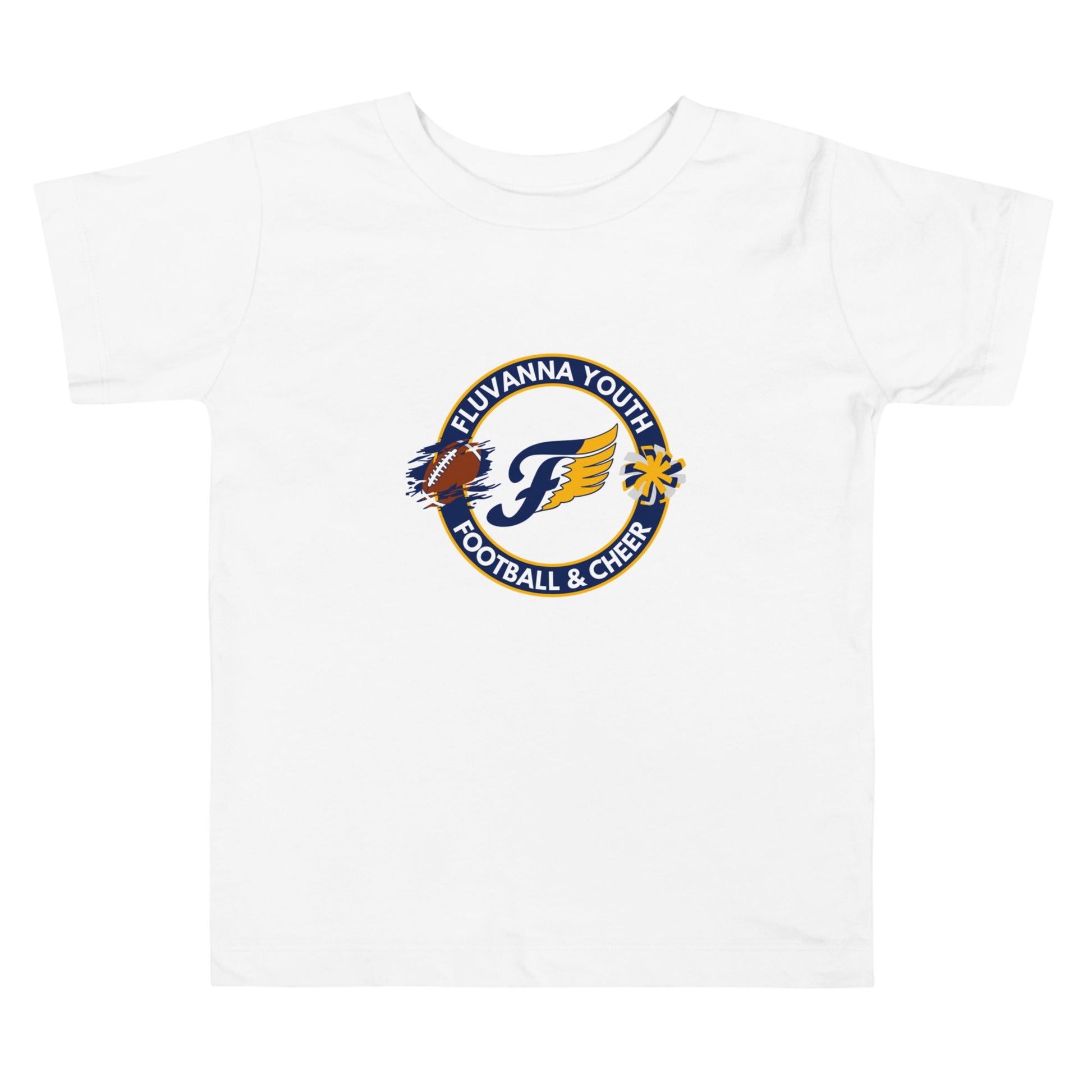 Performance | Toddler T-Shirt | Fluvanna Youth Football and Cheer | Badge Logo