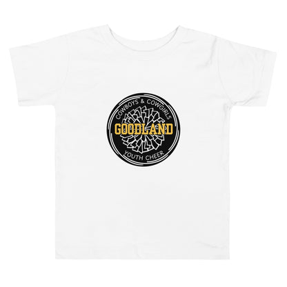 Performance | Toddler T-Shirt | Goodland Youth Cheer | Badge Logo