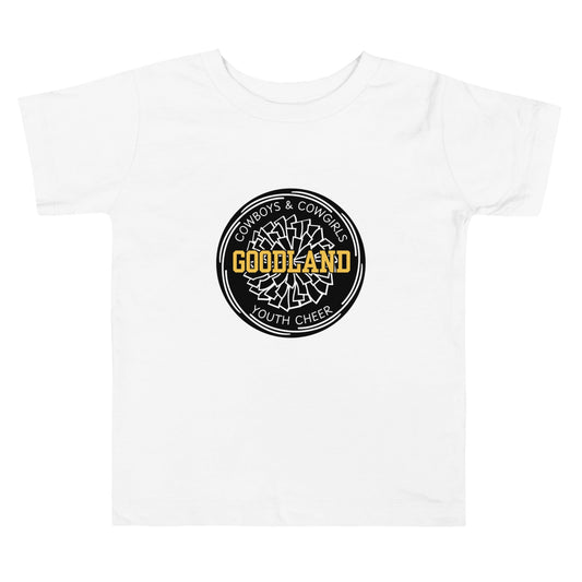 Performance | Toddler T-Shirt | Goodland Youth Cheer | Badge Logo