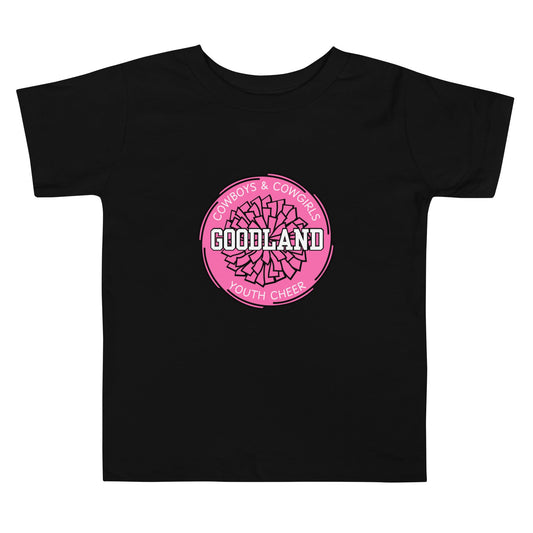Performance | Toddler T-Shirt | Goodland Youth Cheer | Vanguard Logo