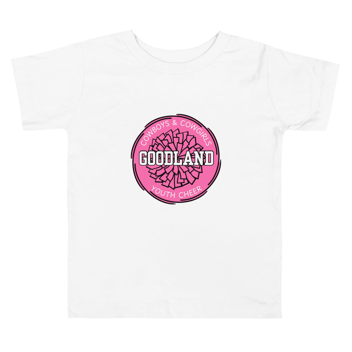 Performance | Toddler T-Shirt | Goodland Youth Cheer | Vanguard Logo