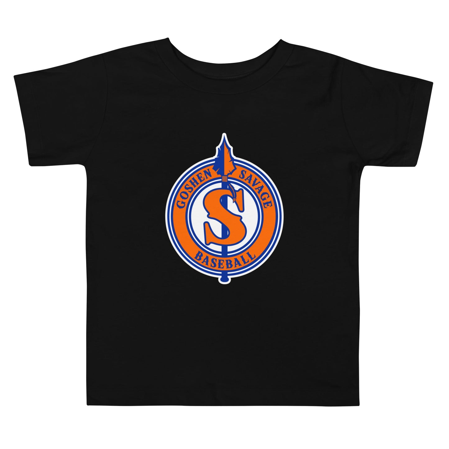 Performance | Toddler T-Shirt | Goshen Savage Baseball | Badge Logo