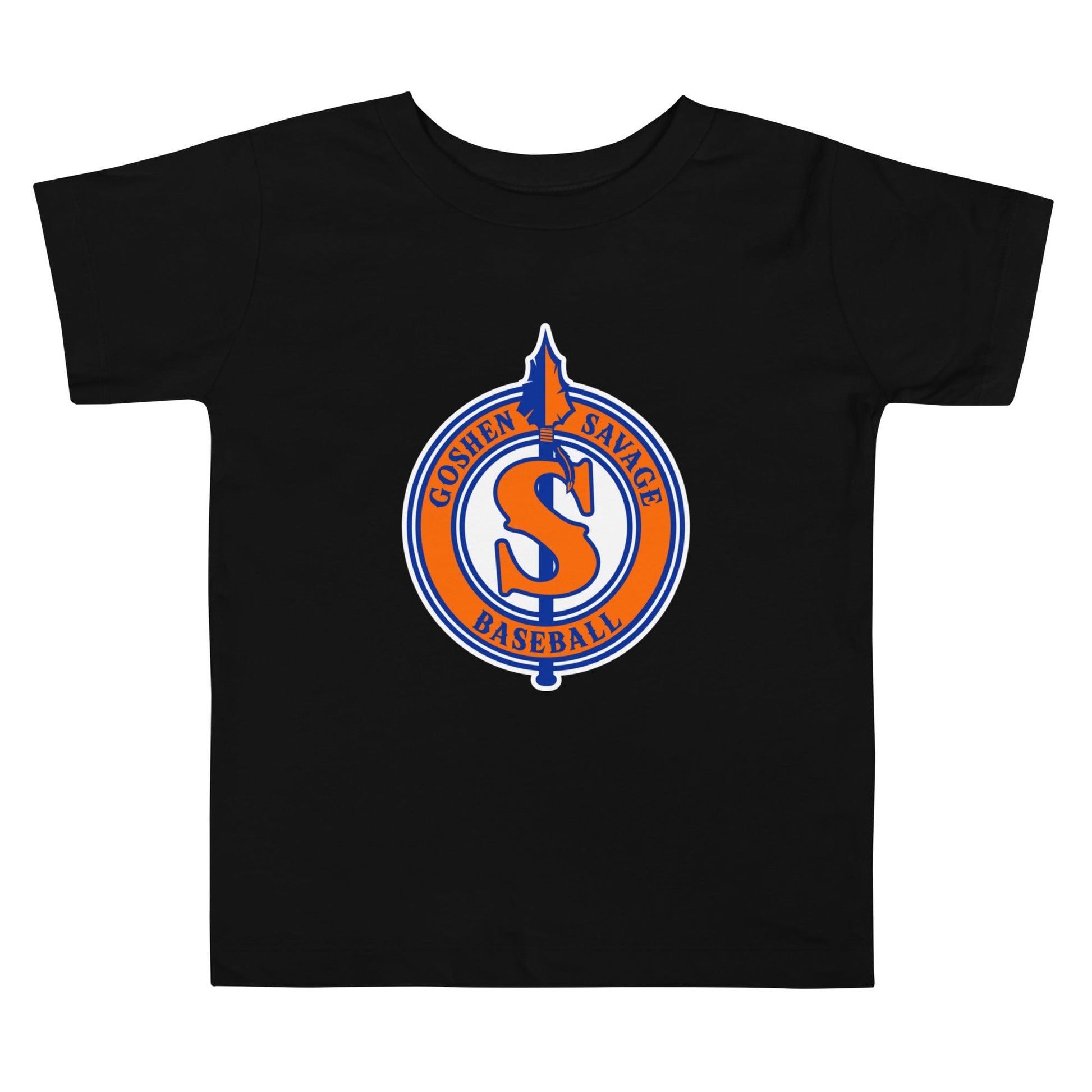 Performance | Toddler T-Shirt | Goshen Savage Baseball | Badge Logo