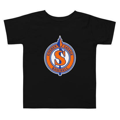 Performance | Toddler T-Shirt | Goshen Savage Baseball | Badge Logo
