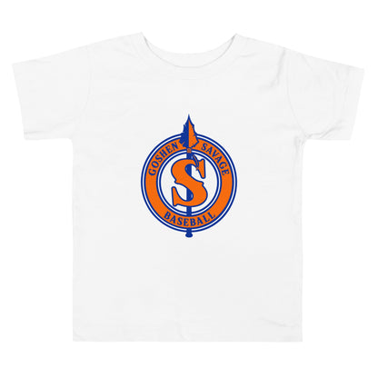 Performance | Toddler T-Shirt | Goshen Savage Baseball | Badge Logo