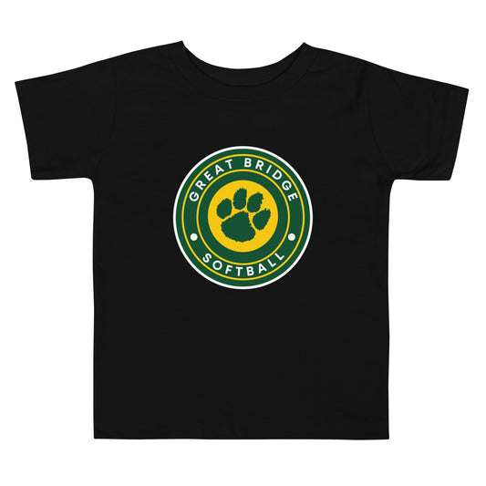 Performance | Toddler T-Shirt | Great Bridge Softball Booster | Badge Logo