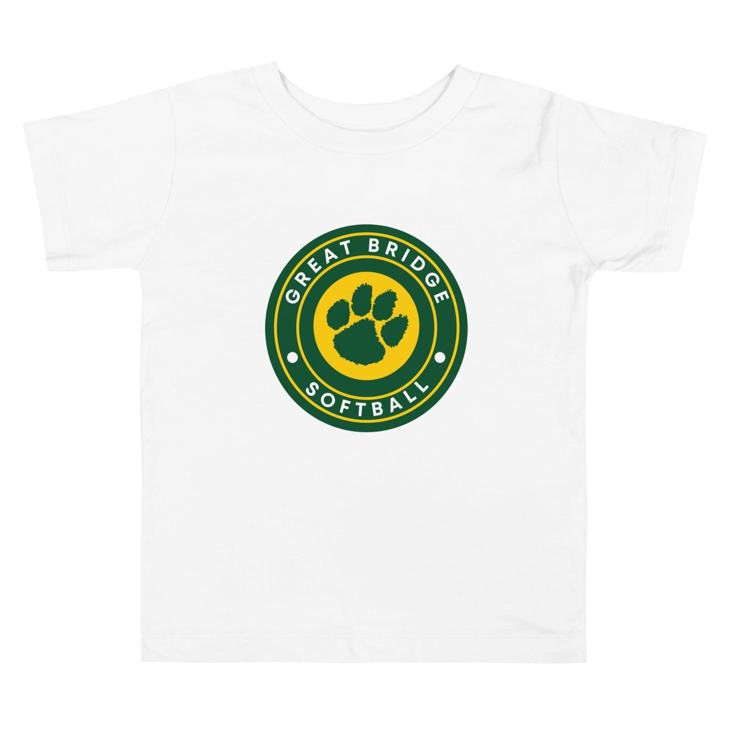Performance | Toddler T-Shirt | Great Bridge Softball Booster | Badge Logo