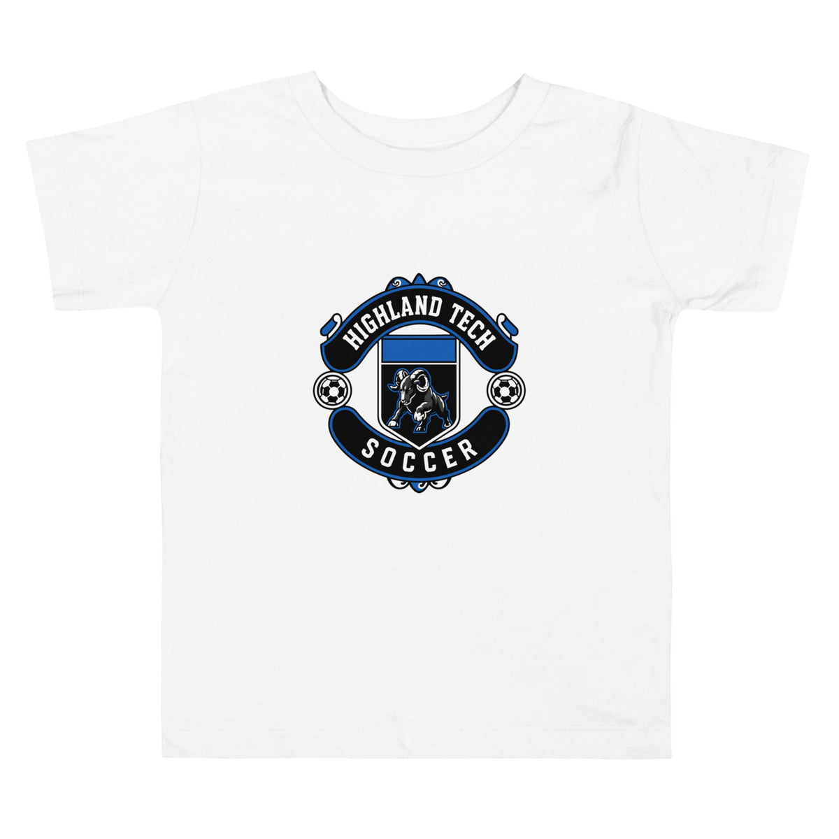 Performance | Toddler T-Shirt | Highland Soccer | Emblem Logo