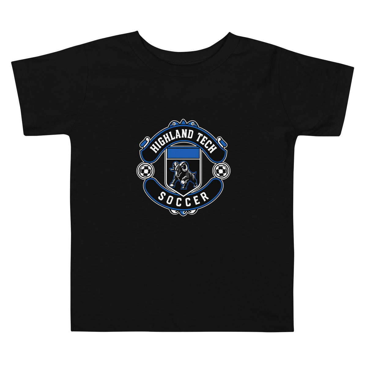 Performance | Toddler T-Shirt | Highland Soccer | Emblem Logo