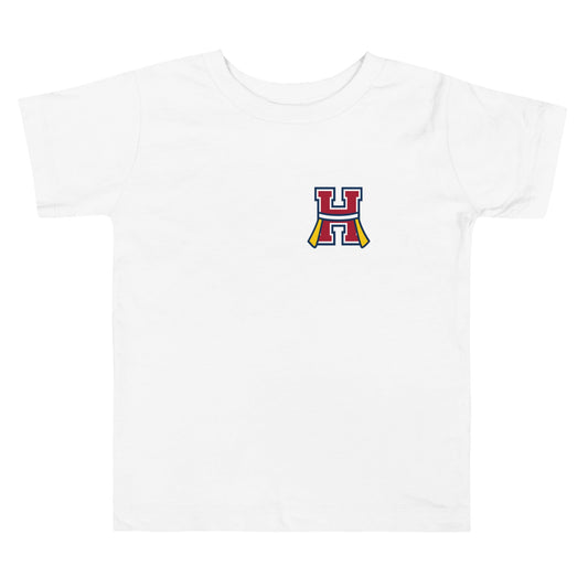 Performance | Toddler T-Shirt | Hornell Flag Football | H Flags Logo
