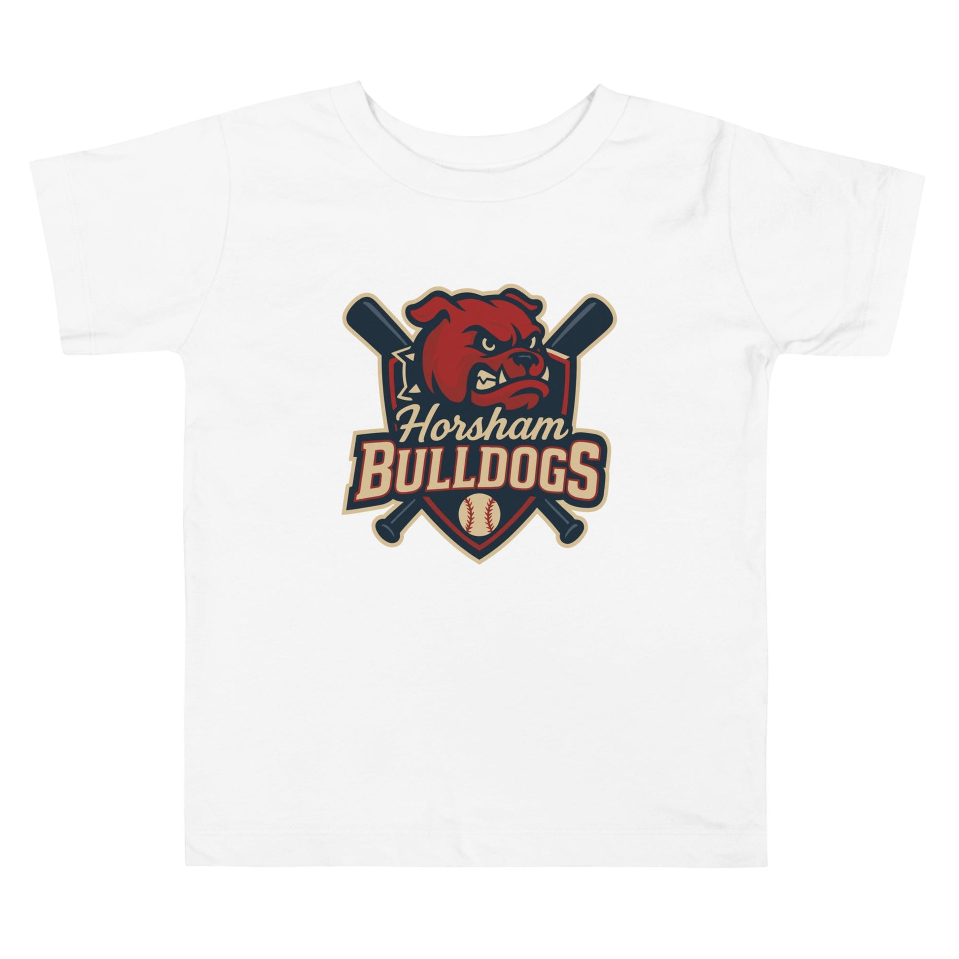 Performance | Toddler T-Shirt | Horsham Travel Baseball | Bulldogs Logo