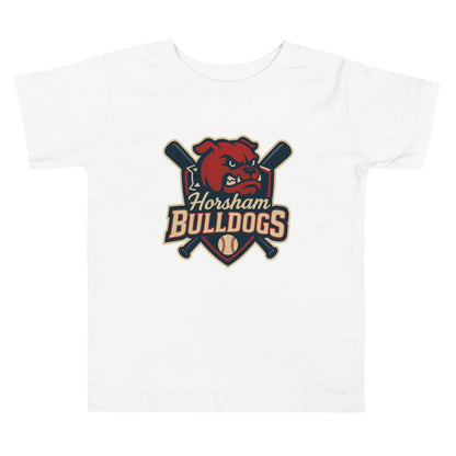 Performance | Toddler T-Shirt | Horsham Travel Baseball | Bulldogs Logo