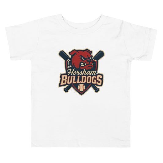 Performance | Toddler T-Shirt | Horsham Travel Baseball | Bulldogs Logo