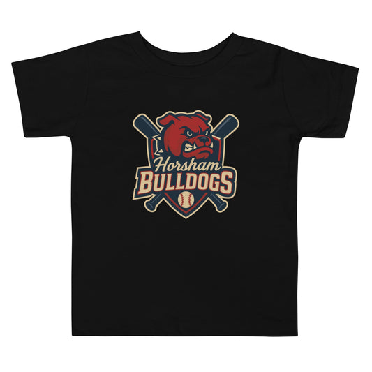Performance | Toddler T-Shirt | Horsham Travel Baseball | Bulldogs Logo