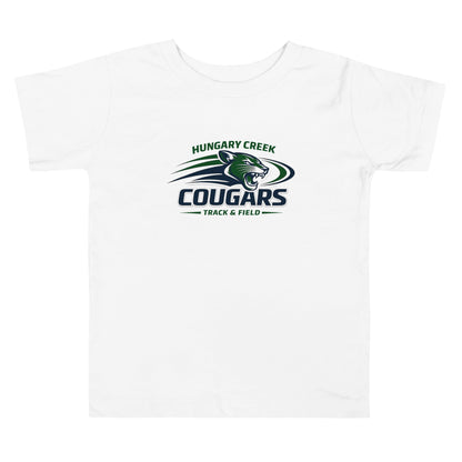 Performance | Toddler T-Shirt | Hungary Creek Cougar | Modern Icon Logo