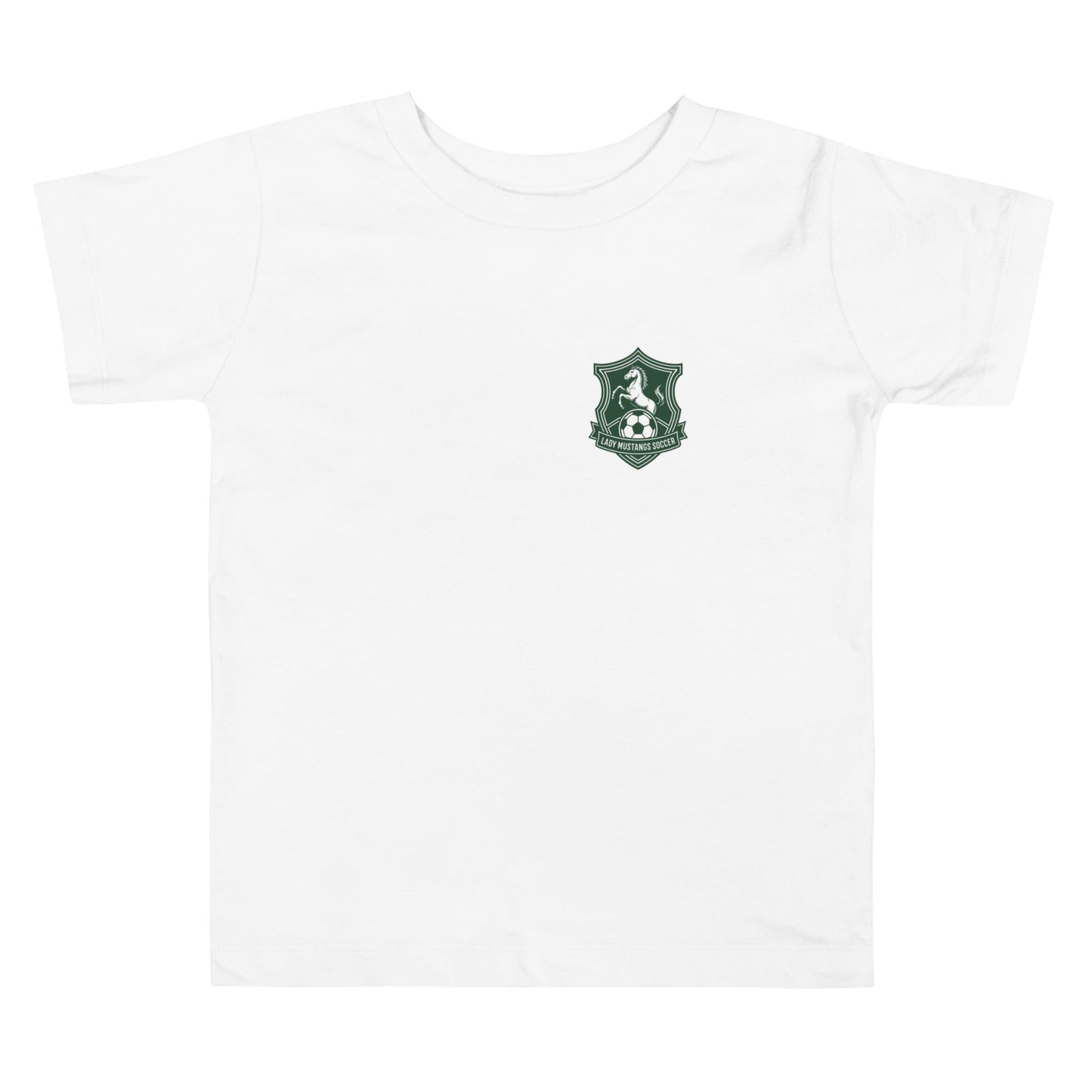 Performance | Toddler T-Shirt | JFK Memorial Lady Mustang Soccer | Pocket Logo