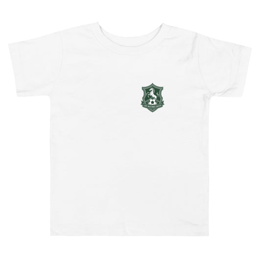 Performance | Toddler T-Shirt | JFK Memorial Lady Mustang Soccer | Pocket Logo