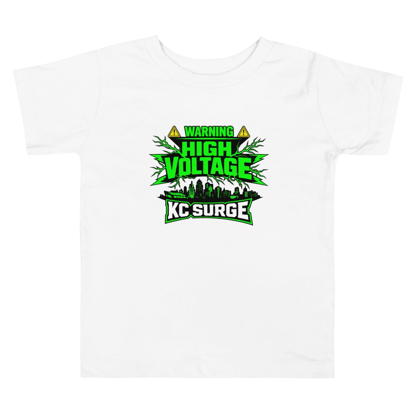 Performance | Toddler T-Shirt | Kansas City Surge | High Voltage Logo