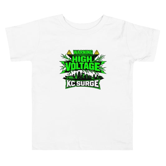 Performance | Toddler T-Shirt | Kansas City Surge | High Voltage Logo