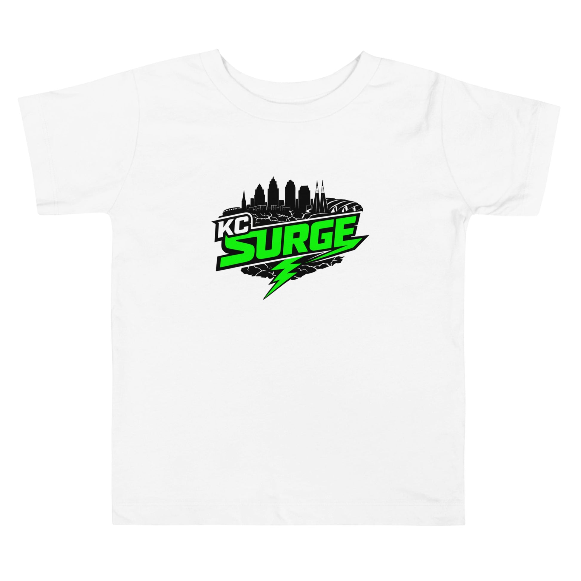 Performance | Toddler T-Shirt | Kansas City Surge | Neon Skyline Logo